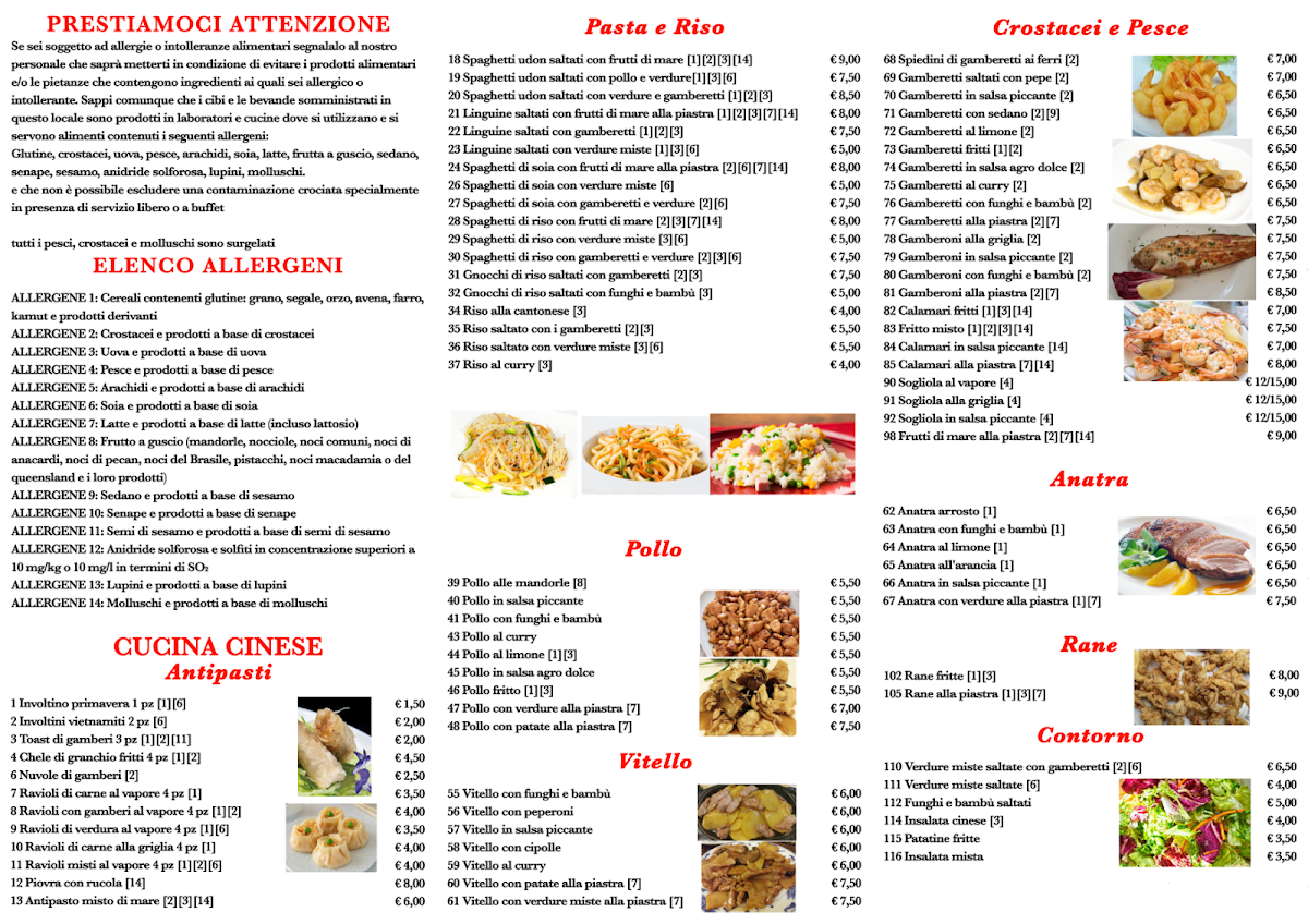 Menu Fior Di Loto-1