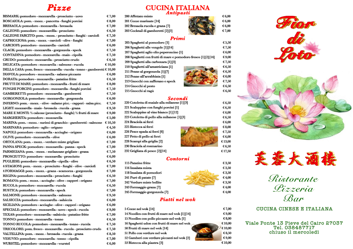 Menu Fior Di Loto-2