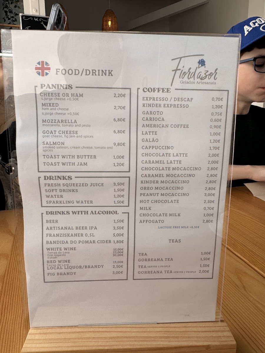 Menu Fiordazor - Gelados Artesanais-4