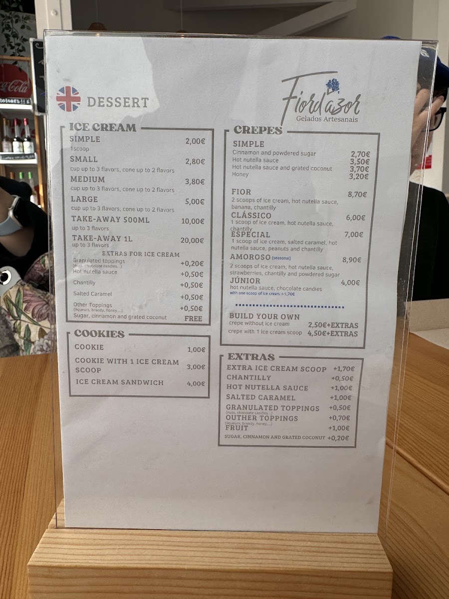 Menu Fiordazor - Gelados Artesanais-6