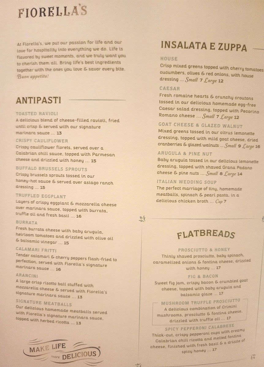Menu Fiorella's Cucina-2