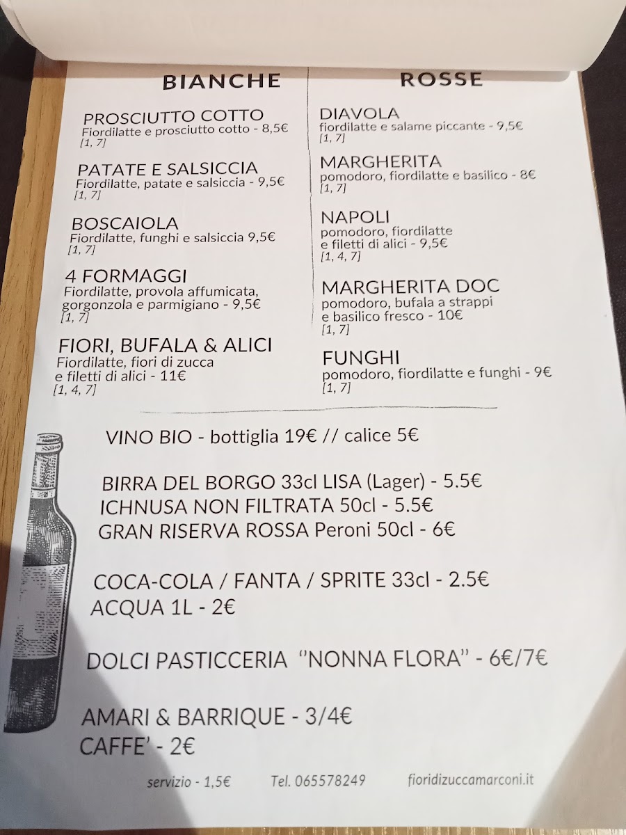 Menu Fiori Di Zucca - La Pizza Napoletana A Casa Tua (Zona Marconi)-4
