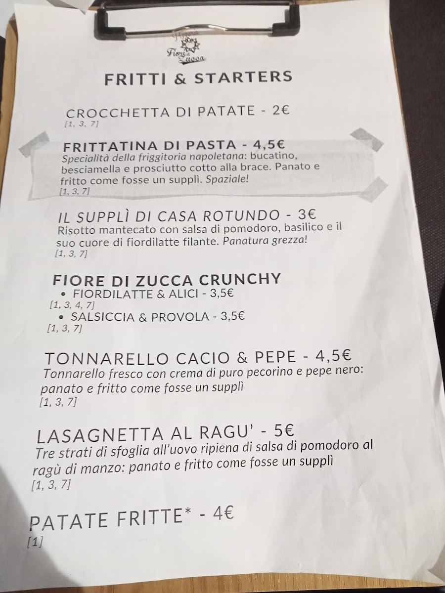 Menu Fiori Di Zucca - La Pizza Napoletana A Casa Tua (Zona Marconi)-5