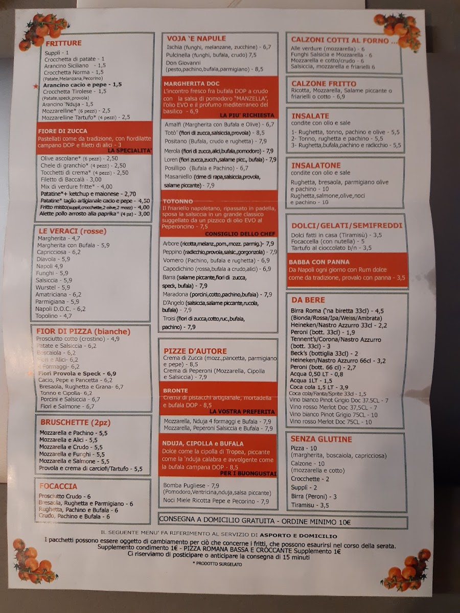 Menu Fiori Di Zucca - La Pizza Napoletana A Casa Tua (Zona Marconi)-6