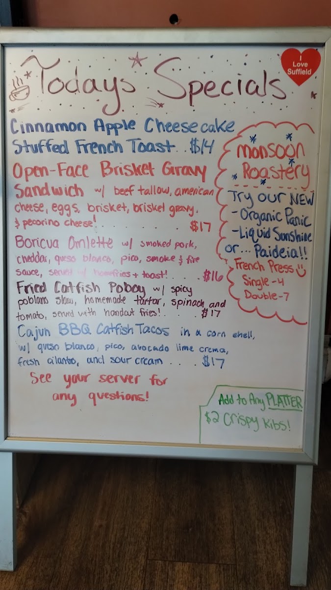 Menu Fire On The Mountain Smokehouse-1
