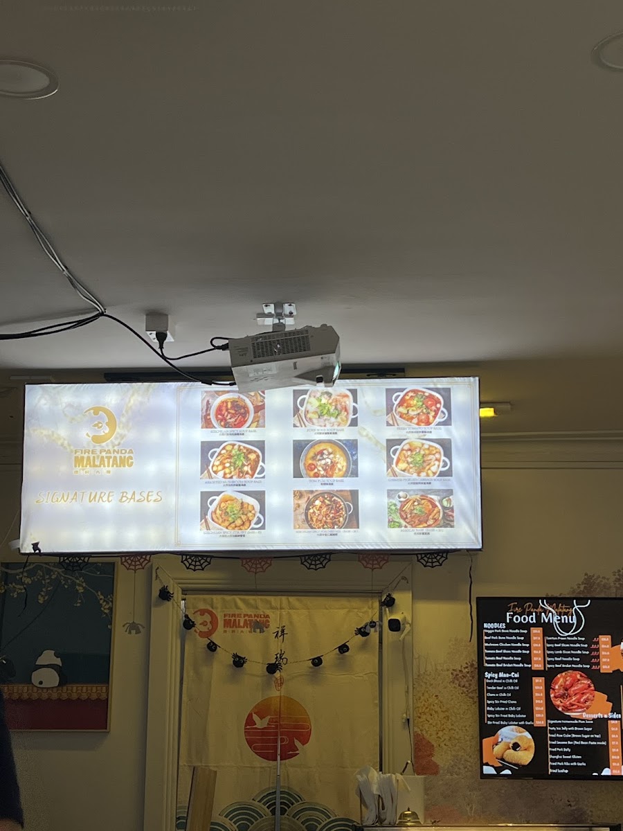 Menu Fire Panda Malatang-7