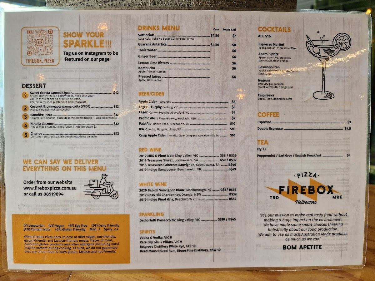 Menu Firebox Pizza Hawthorn-7