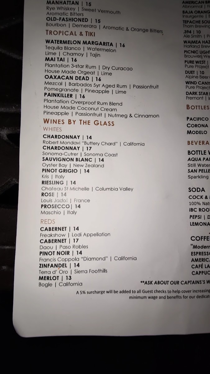 Menu Firefly Eatery & Bar-5