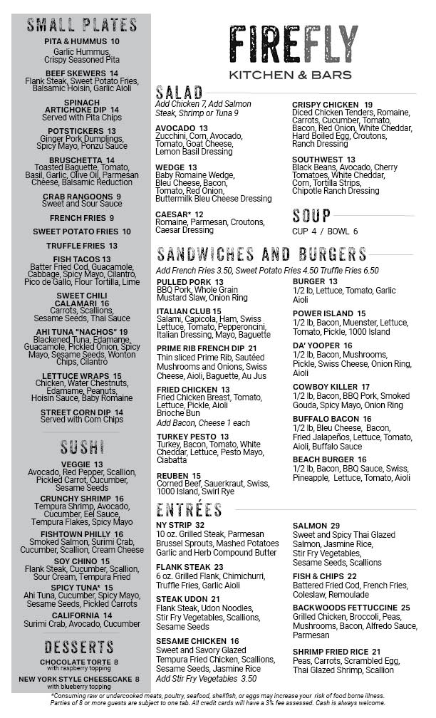 Menu Firefly Restaurant-1