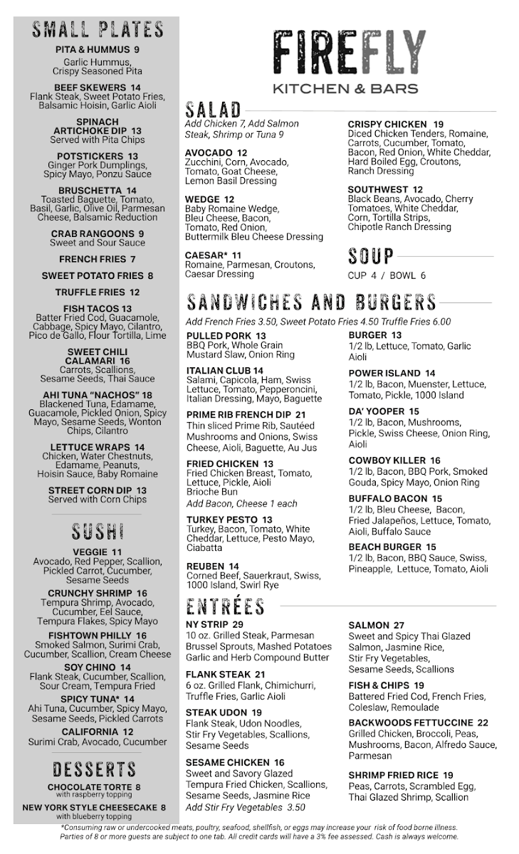 Menu Firefly Restaurant-2