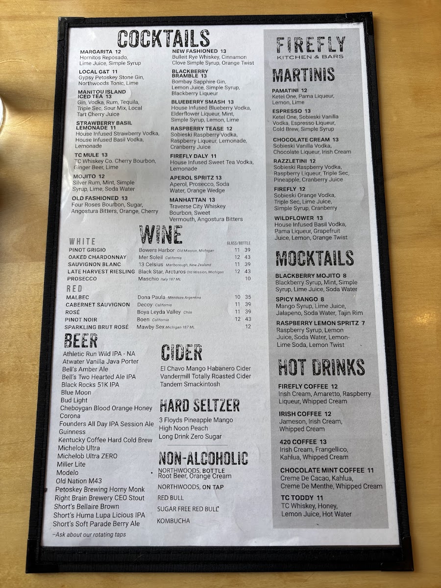 Menu Firefly Restaurant-5