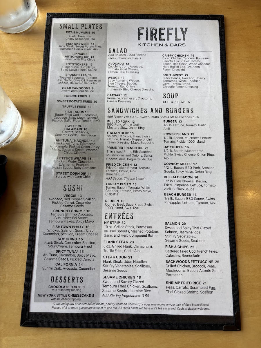 Menu Firefly Restaurant-6