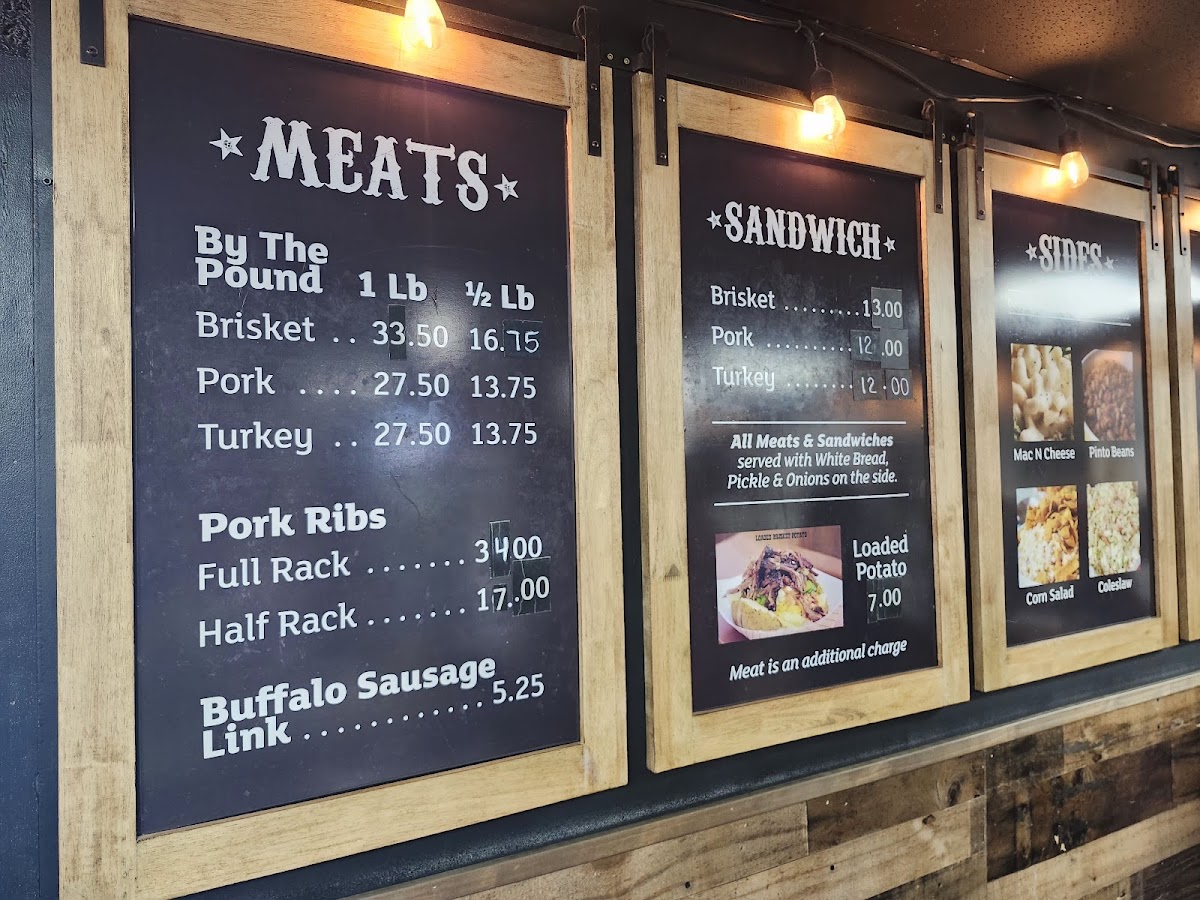Menu Firehole Bar-B-Que Co.-7
