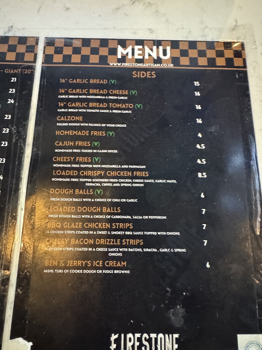 Menu Firestone Artisan-6
