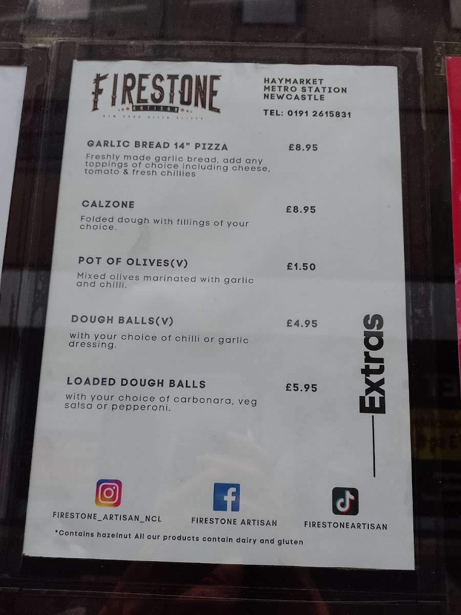 Menu Firestone Artisan-8