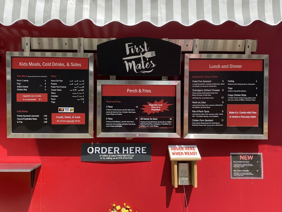 Menu First Mate's-3