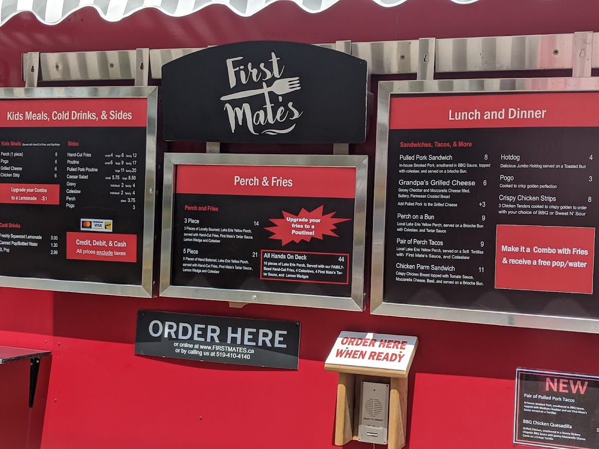Menu First Mate's-5