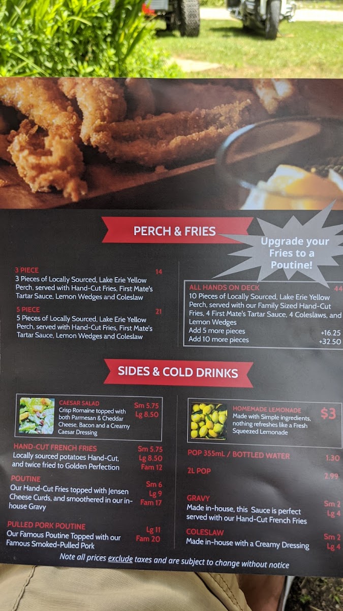 Menu First Mate's-6