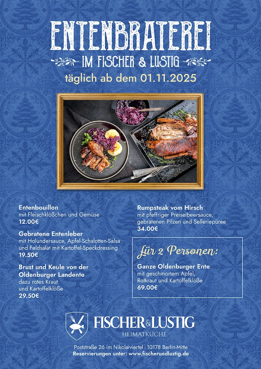 Menu Fischer & Lustig-1