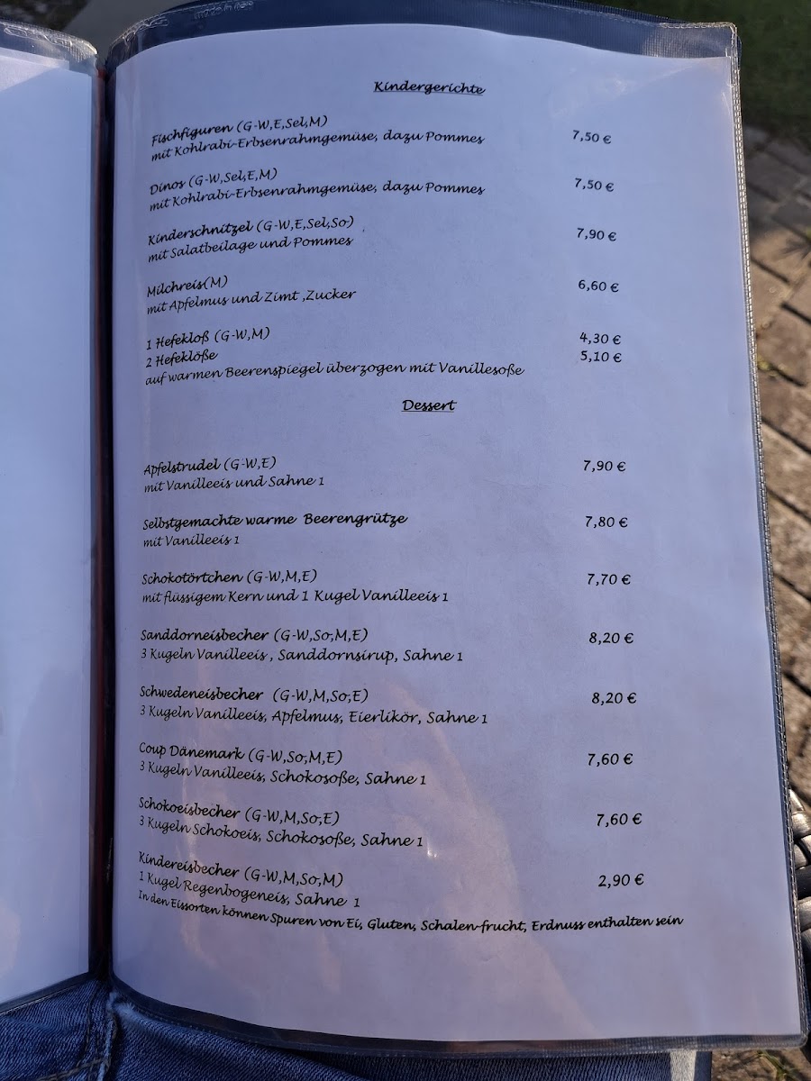 Menu Fischgaststätte Zum Anker-2