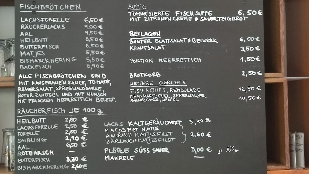 Menu Fischhaus Wendisch Rietz Hotel & Restaurant-1