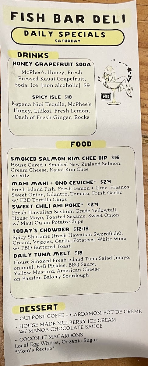 Menu Fish Bar Deli-2