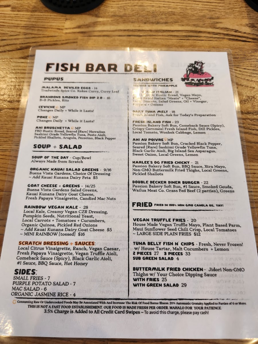 Menu Fish Bar Deli-5