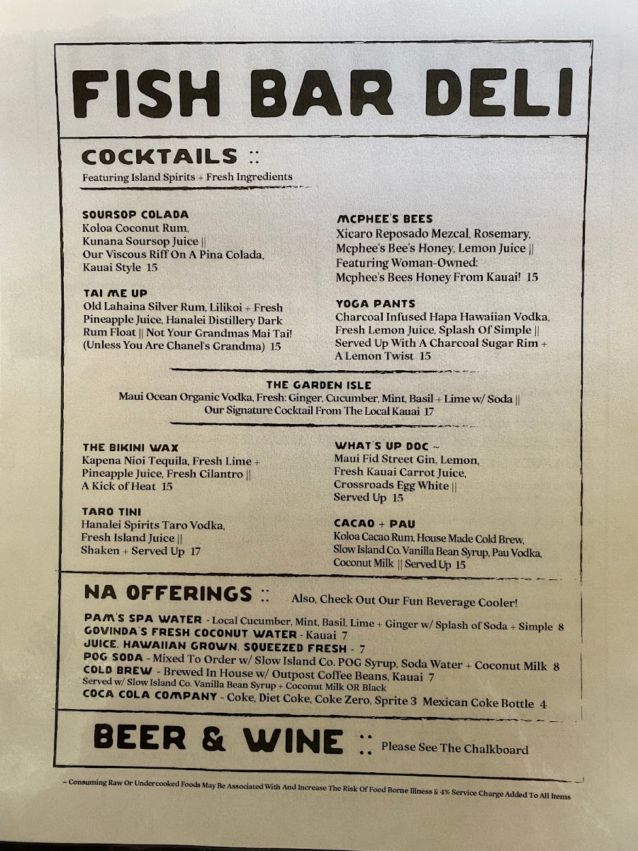 Menu Fish Bar Deli-6