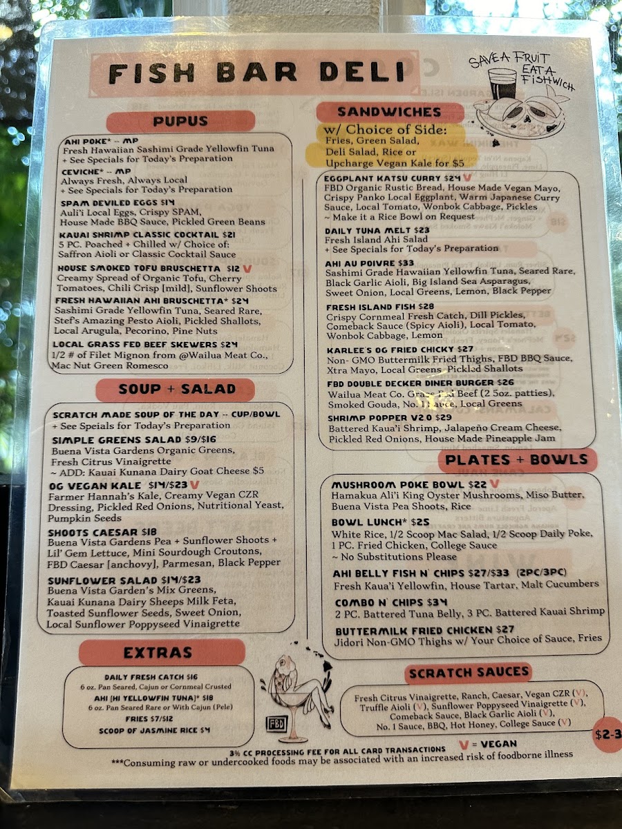 Menu Fish Bar Deli-7