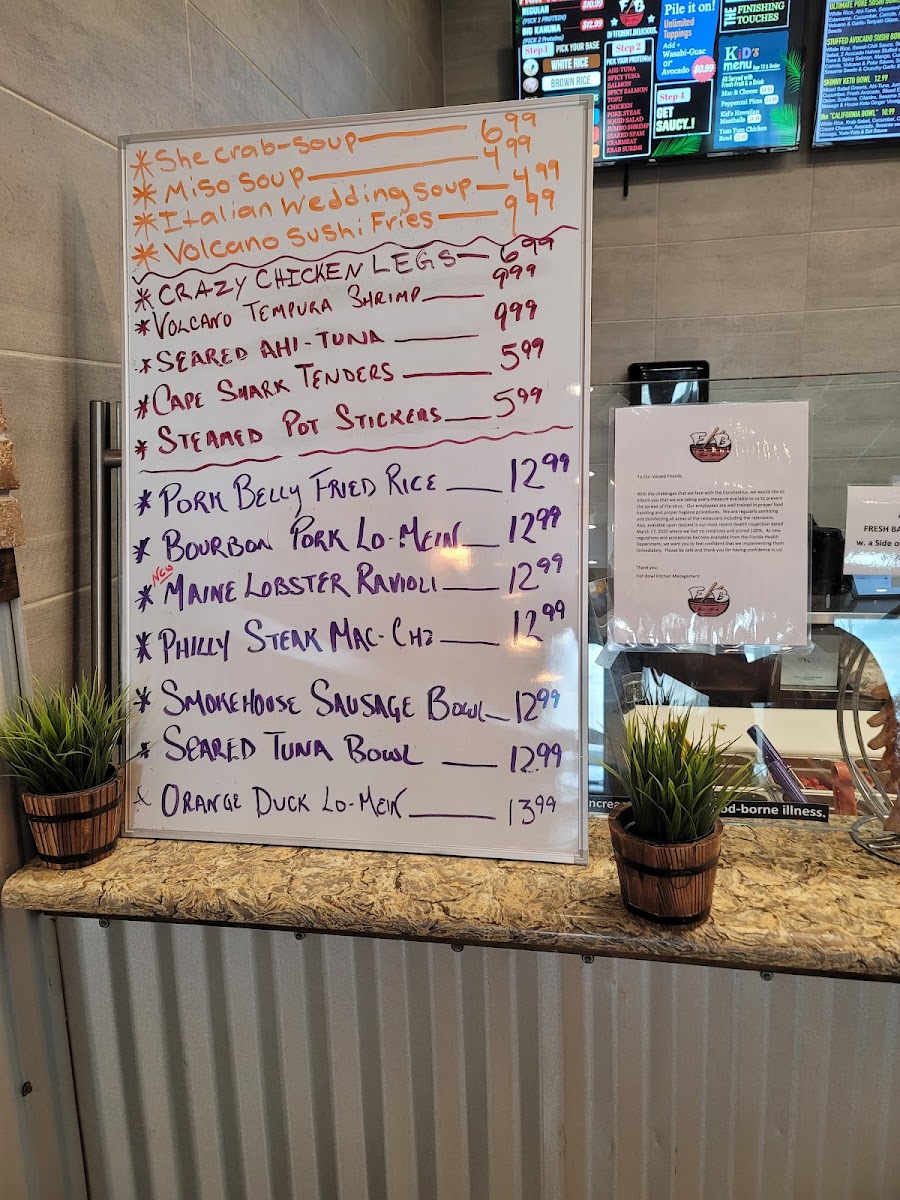 Menu Fish Bowl Kitchen-8