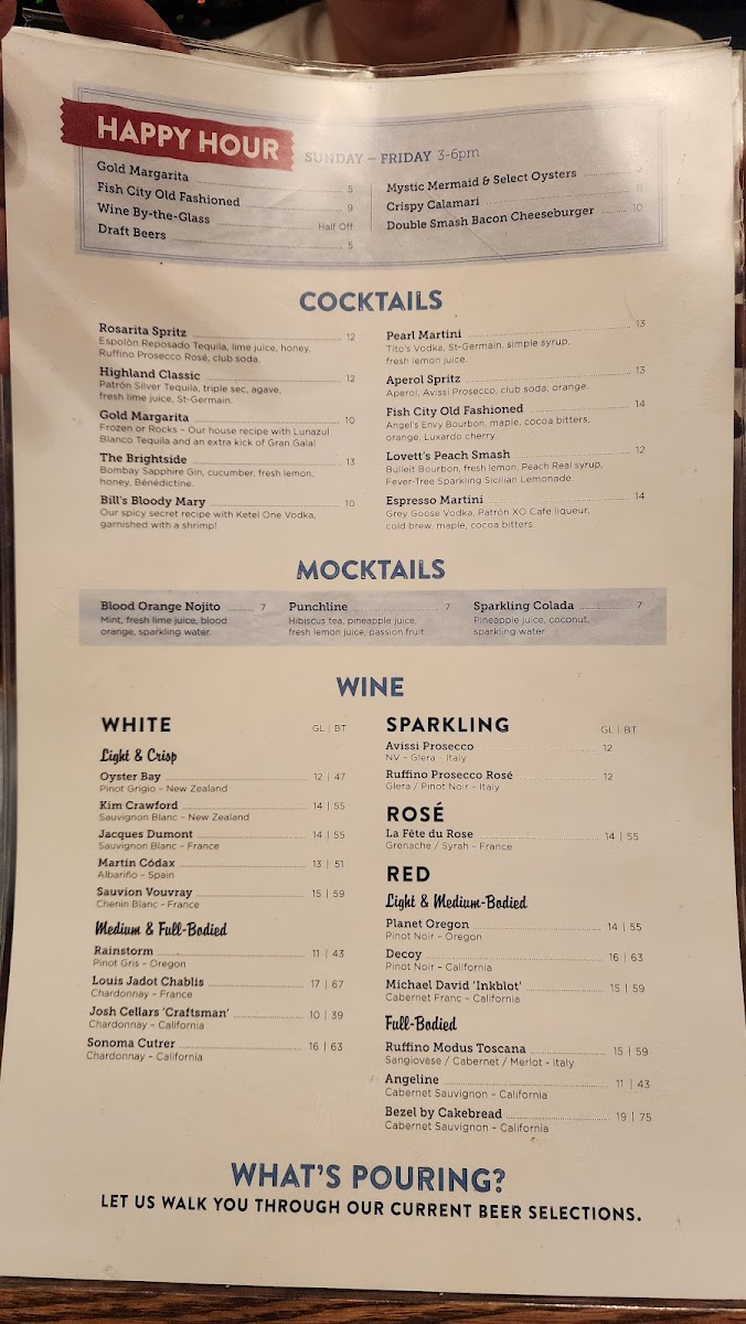 Menu Fish City Grill-1