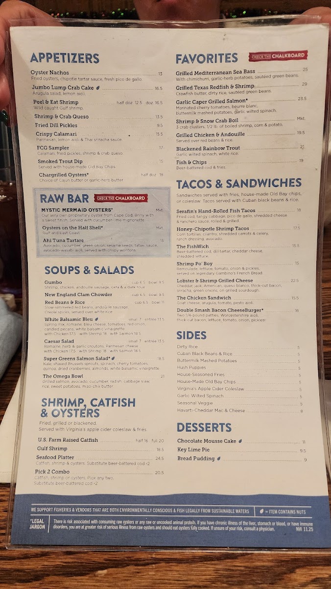 Menu Fish City Grill-2