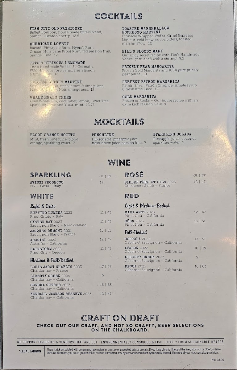Menu Fish City Grill-5