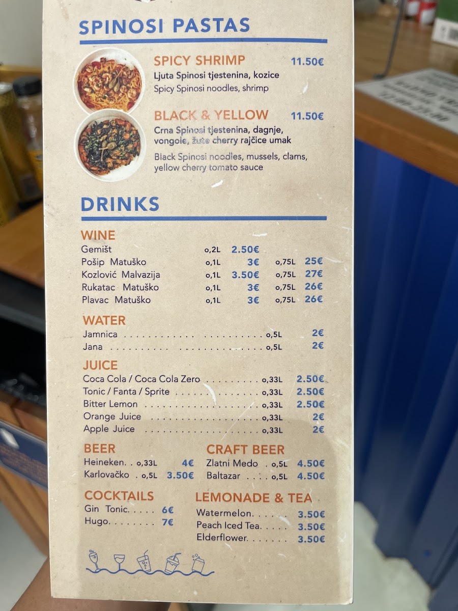 Menu Fish Delish Makarska-5