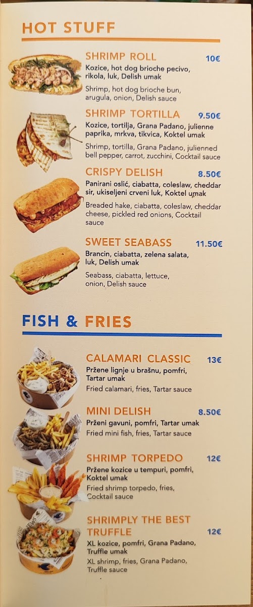 Menu Fish Delish Makarska-8