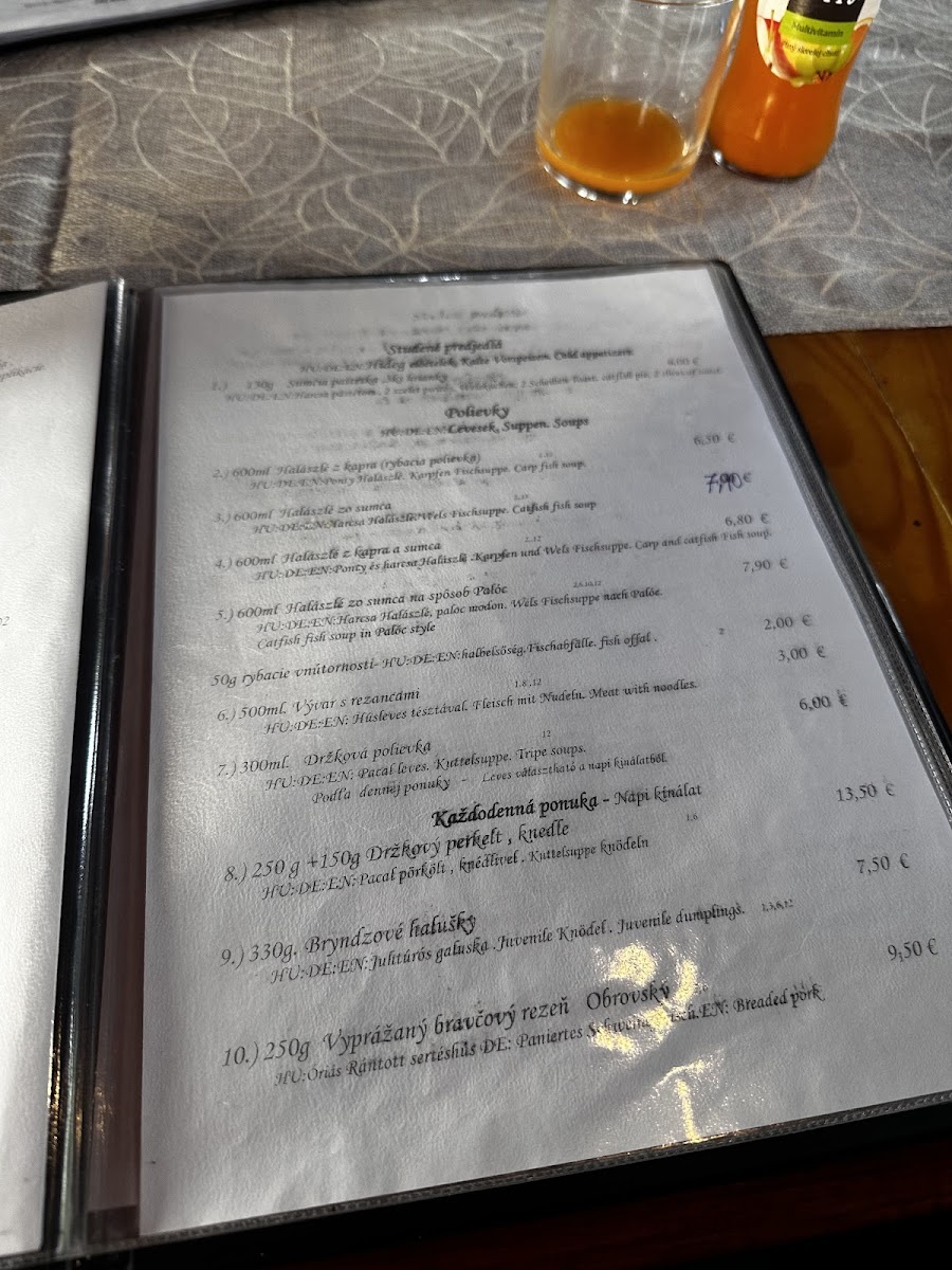 Menu Fish House Restaurant-2