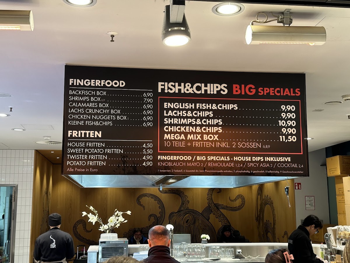 Menu Fish&chips Hauptbahnhof Berlin-1