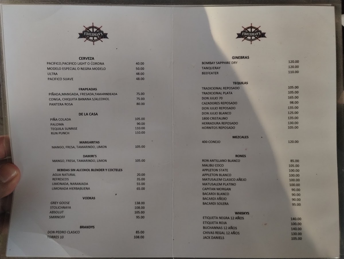 Menu Fishermans Mazatlan-6