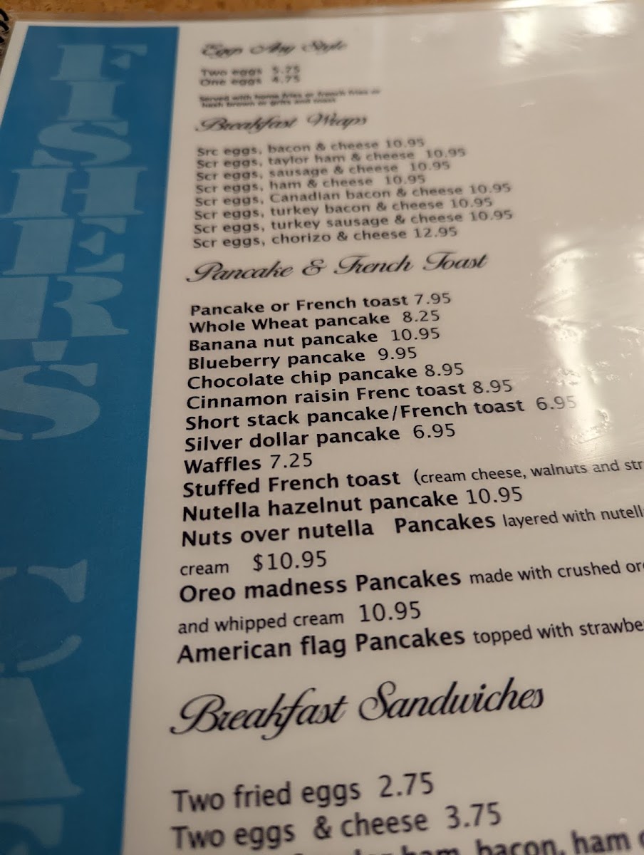 Menu Fisher's Cafe-3
