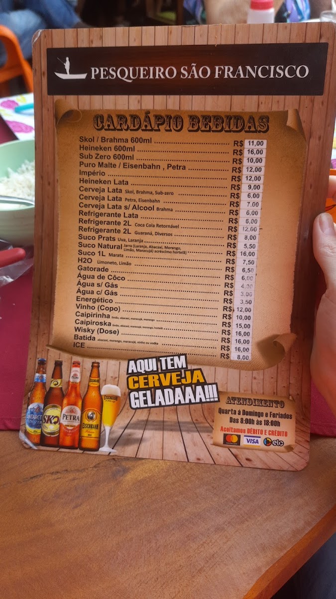Menu Fishing Sao Francisco-7