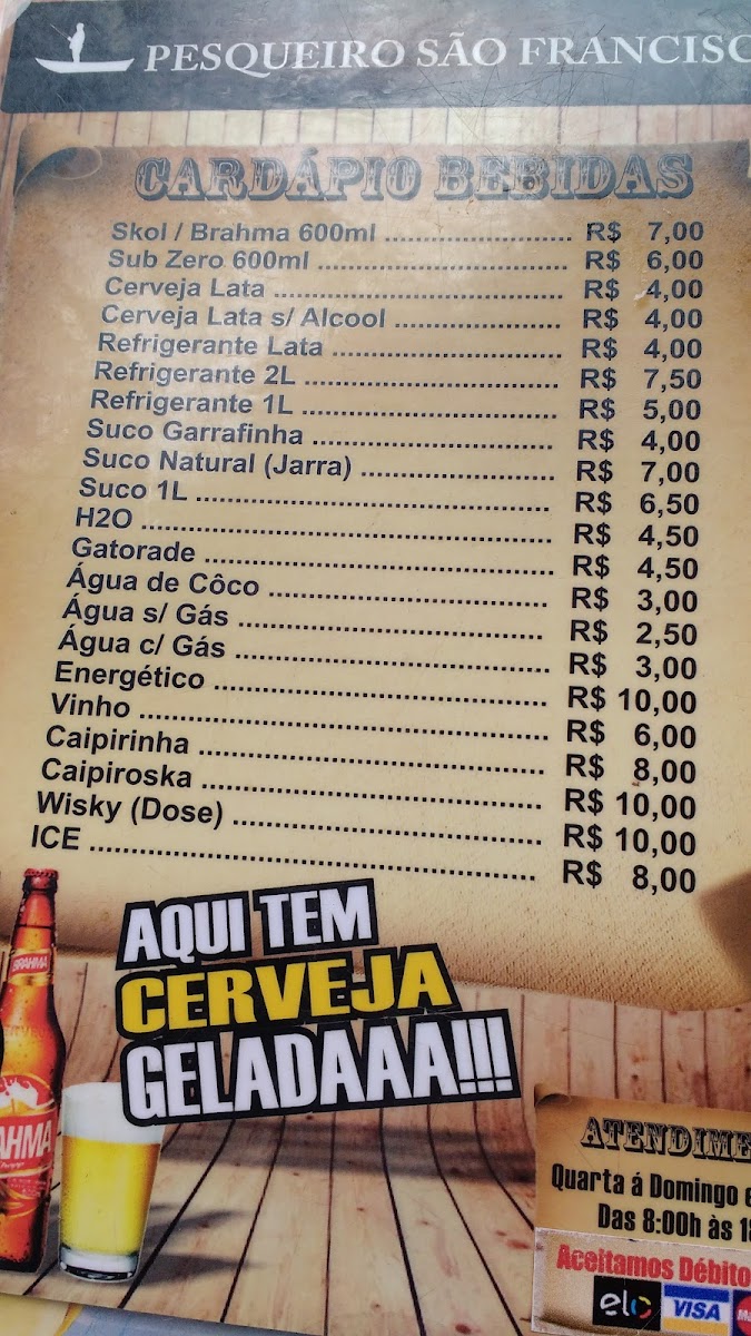 Menu Fishing Sao Francisco-9