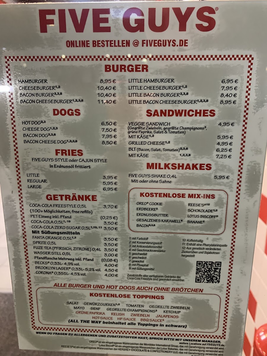 Menu Five Guys Burgers And Fries Berlin Potsdamer Platz-4