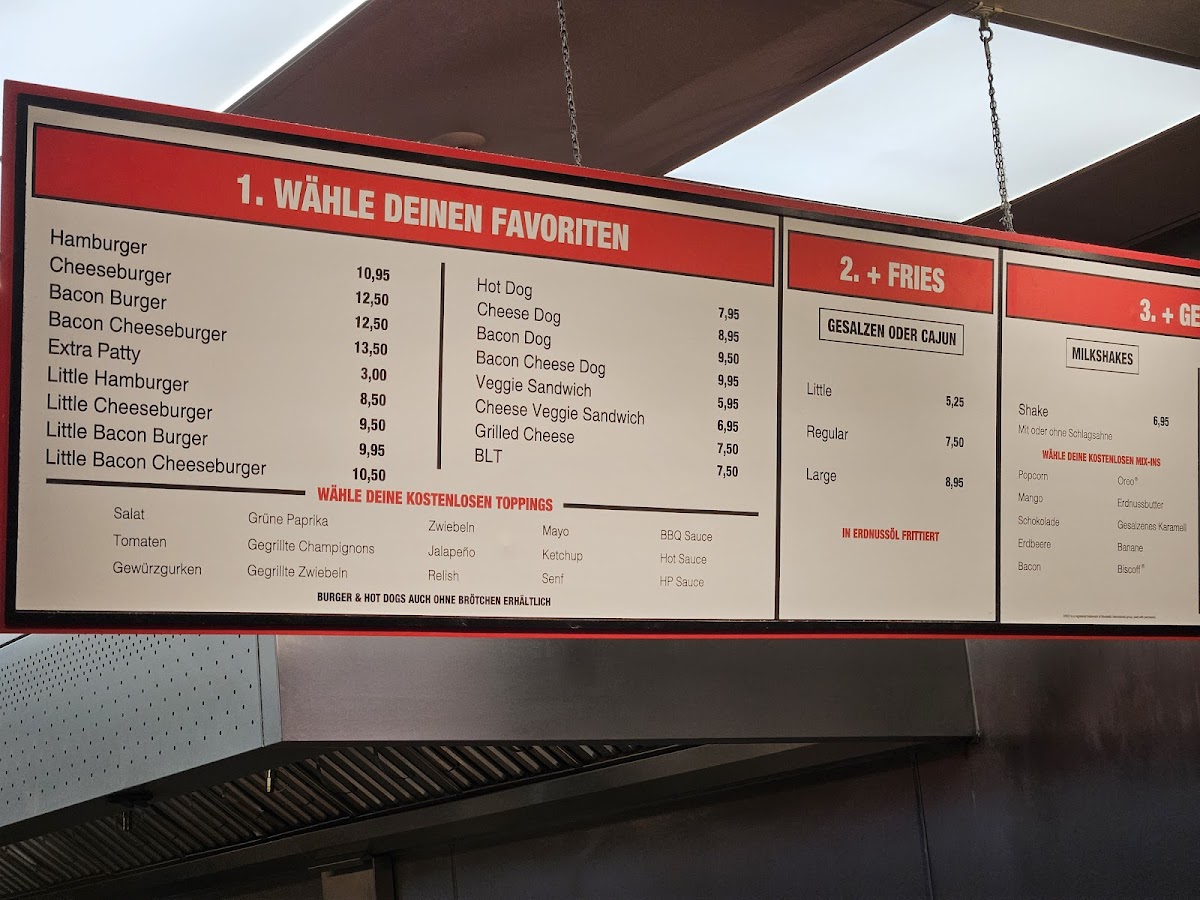 Menu Five Guys Burgers And Fries Berlin Potsdamer Platz-5