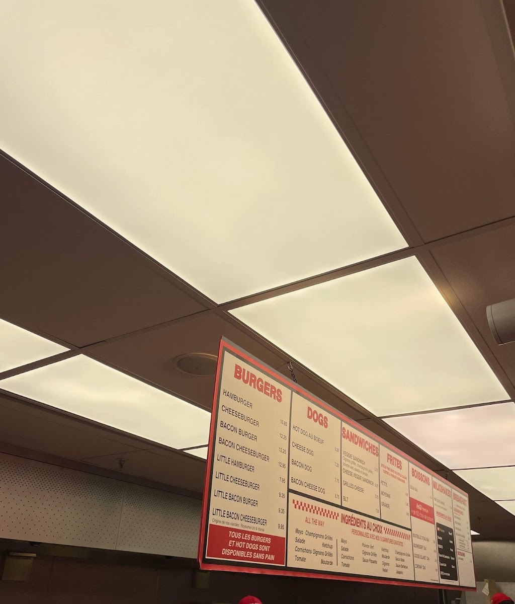 Menu Five Guys Burgers And Fries Gare Du Nord-5
