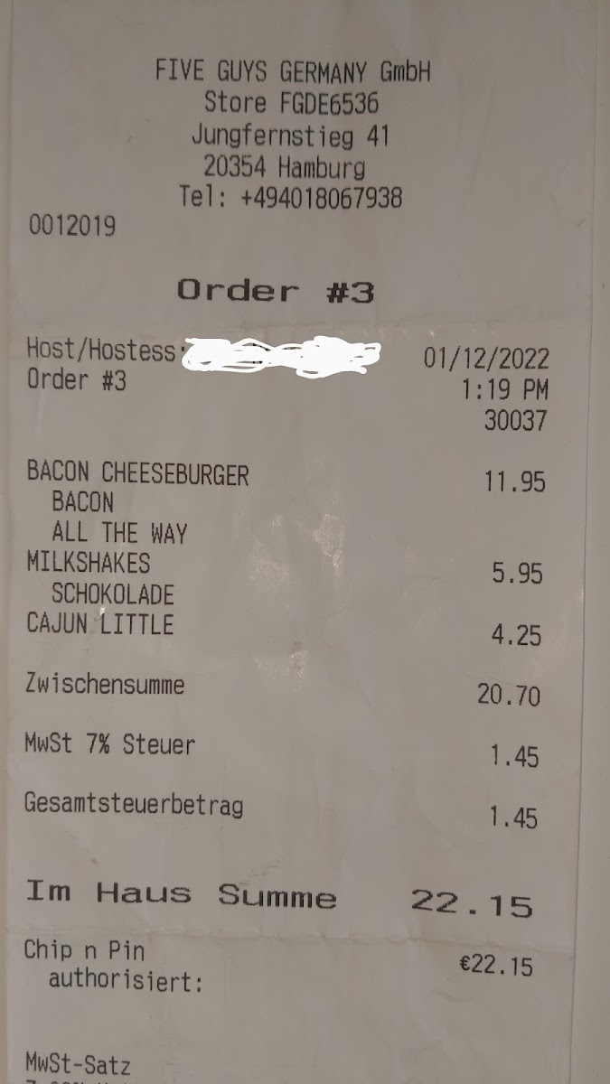 Menu Five Guys Burgers And Fries Hamburg Jungfernstieg-9
