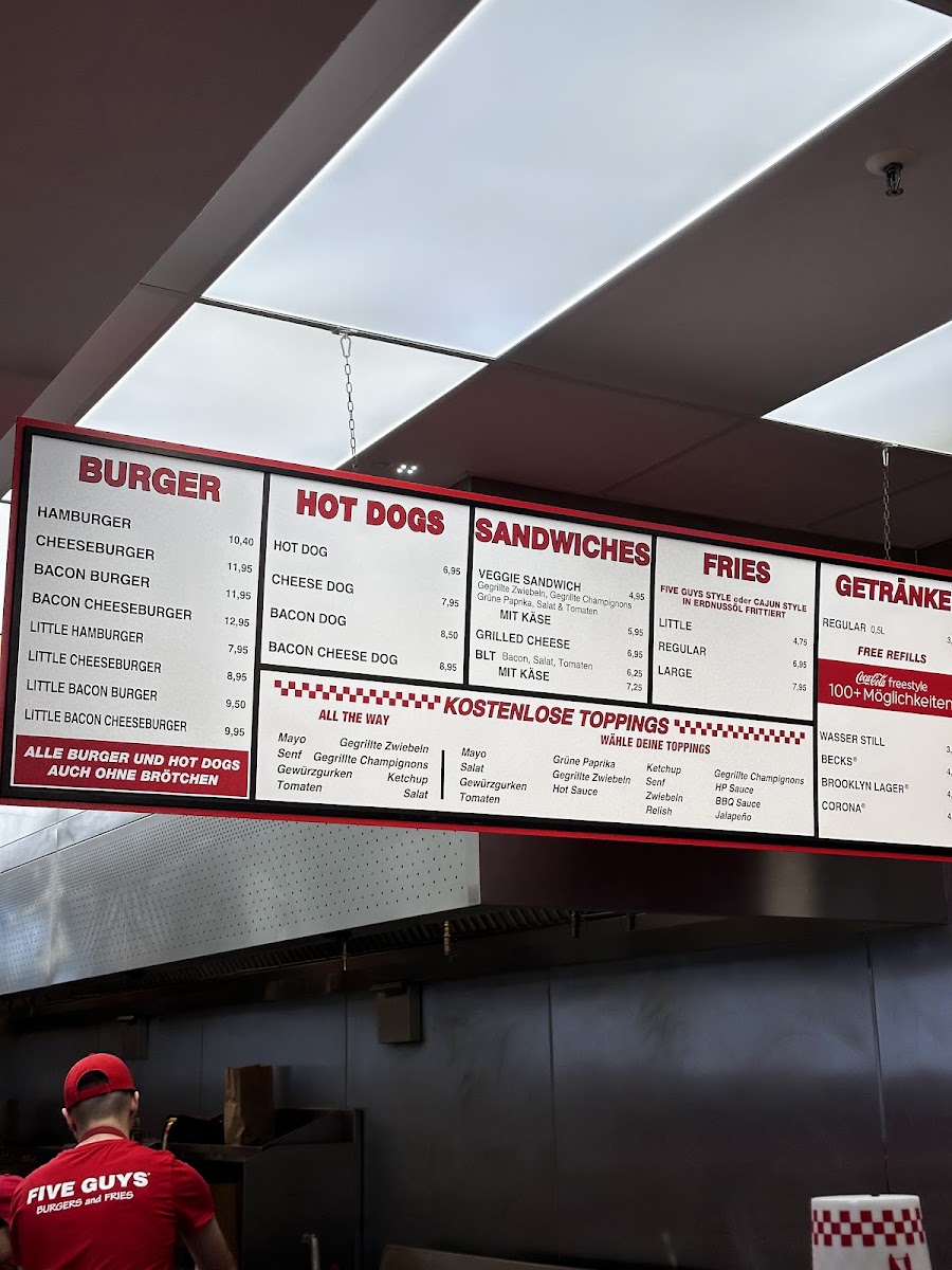 Menu Five Guys-1