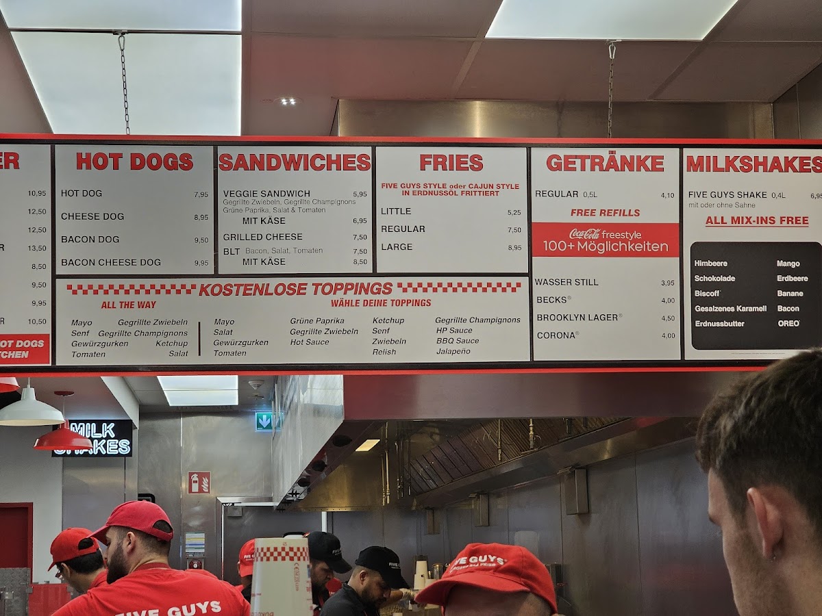 Menu Five Guys-10