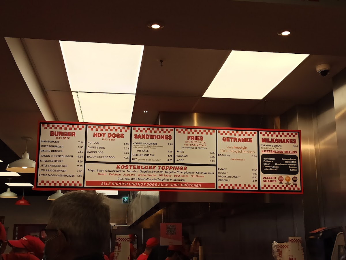 Menu Five Guys-2