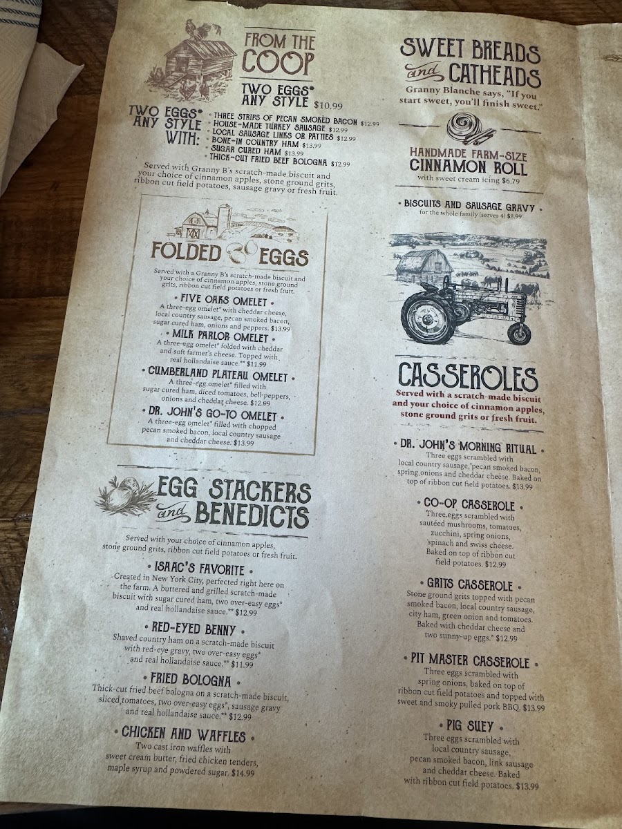 Menu Five Oaks Farm Kitchen-4