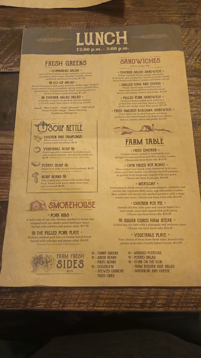 Menu Five Oaks Farm Kitchen-5